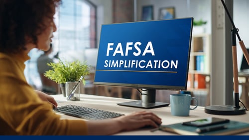 FAFSA Simplification on a screen